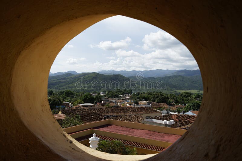 Opinião Trinidad de Cuba imagem de stock Opinião Trinidad de Cuba imagem de stock