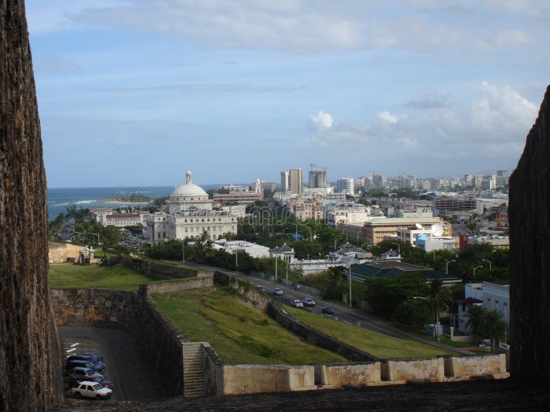 Opinión del EL Morro, Puerto Rico, del Caribe
