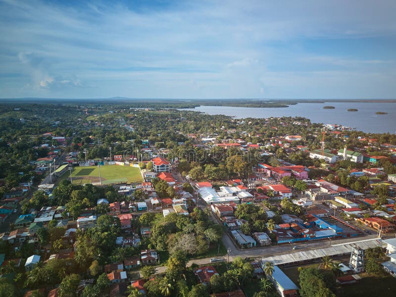 Ciudad De Bluefields En Nicaragua Foto de archivo Imagen de océano, tropical 125708186