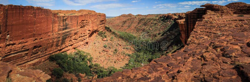 Opinión panorámica sobre Canyon del rey impresionante, Territorio del Norte, Australia imagen de archivo libre de regalías Opinión panorámica sobre Canyon del rey impresionante, Territorio del Norte, Australia imagen de archivo libre de regalías