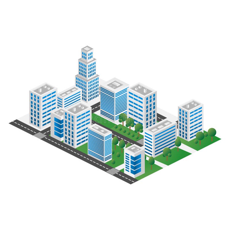 Opinión tridimensional isométrica de Megapolis 3d de la ciudad Colección de casas, de rascacielos, de edificios, construidos y de stock de ilustración Opinión tridimensional isométrica de Megapolis 3d de la ciudad Colección de casas, de rascacielos, de edificios, construidos y de stock de ilustración