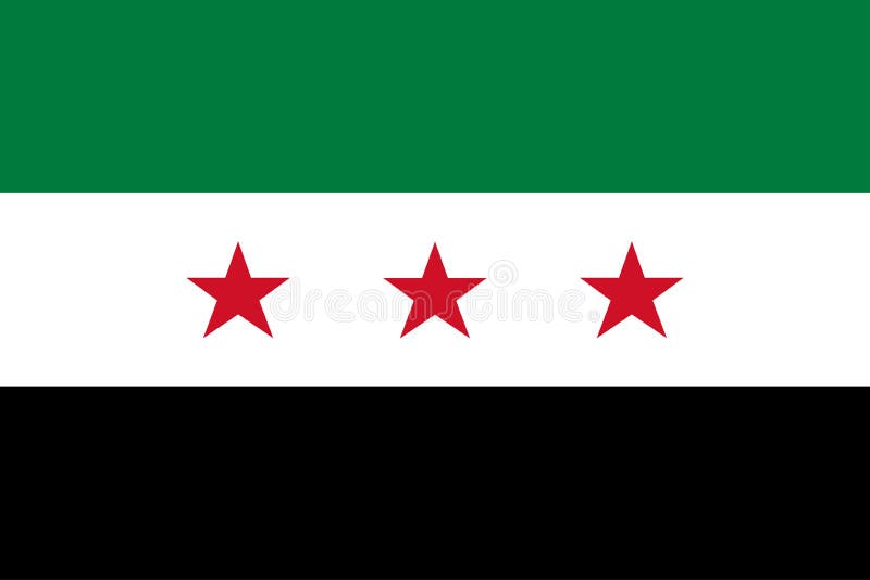 couleurs du drapeau de syrie