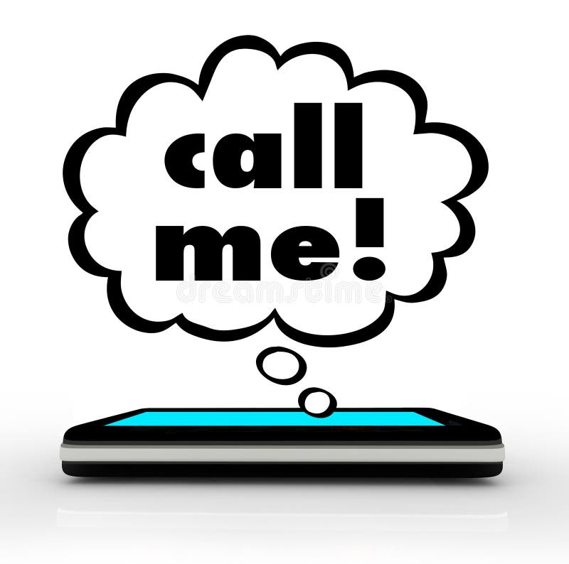 Oproepen me Communicatie van de de Telefoontelefoon van de Woordencel Verbinding royalty-vrije illustratie Oproepen me Communicatie van de de Telefoontelefoon van de Woordencel Verbinding royalty-vrije illustratie