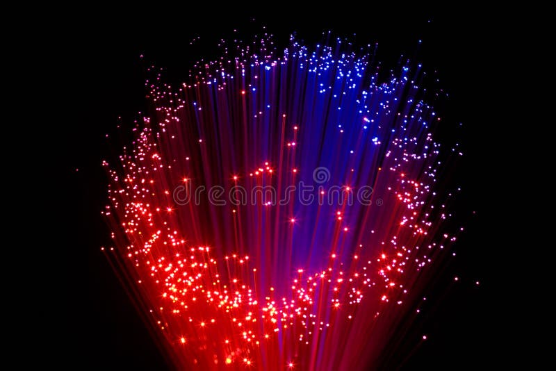 Optical fiber stock image. Image of lights, illuminated 65562807