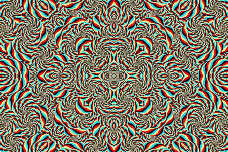 Optical Illusion Pattern - High quality