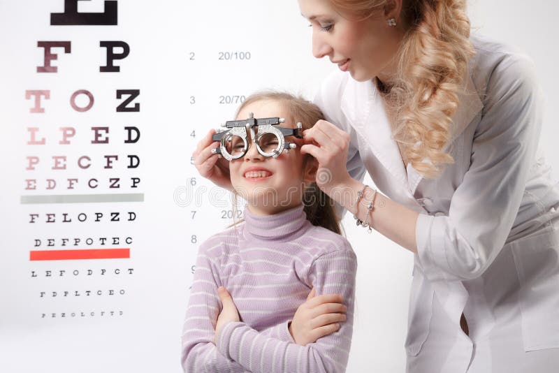 Optician stock photography