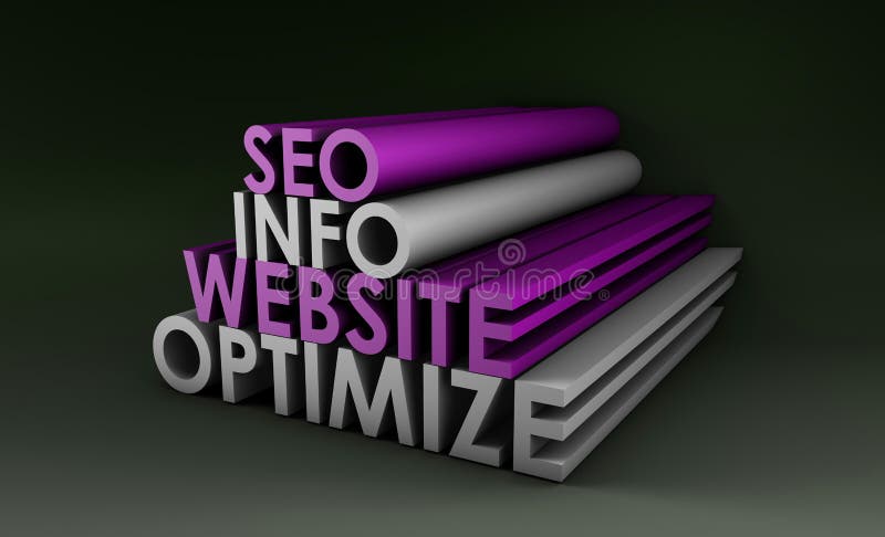 Optimisation de Search Engine illustration de vecteur