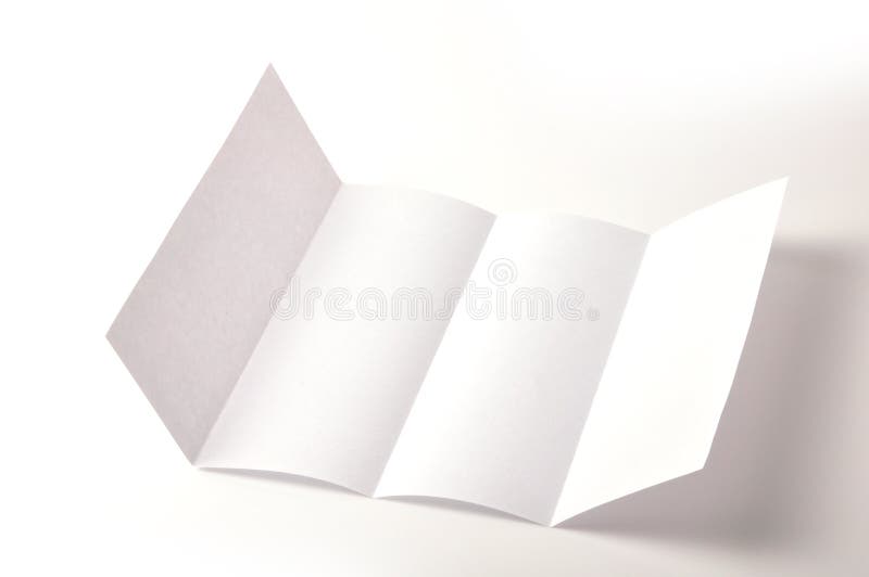 Opuscolo in bianco immagine stock libera da diritti Opuscolo in bianco immagine stock libera da diritti
