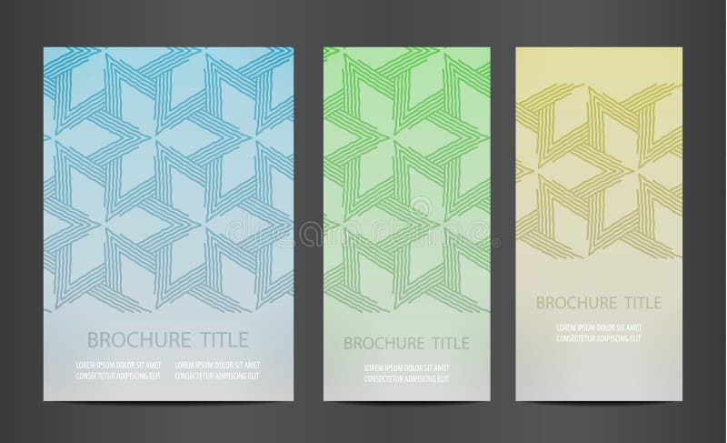 Opuscolo moderno dell'estratto di vettore royalty illustrazione gratis Opuscolo moderno dell'estratto di vettore royalty illustrazione gratis