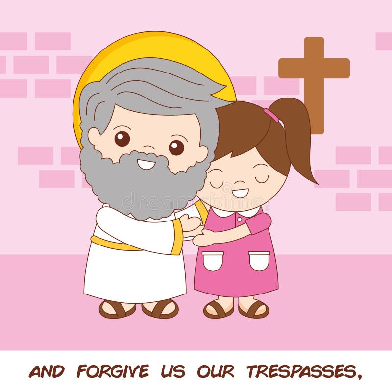 Oración de nuestro padre ilustración del vector. Ilustración de pascua - 217507087 Oración de nuestro padre ilustración del vector. Ilustración de pascua - 217507087