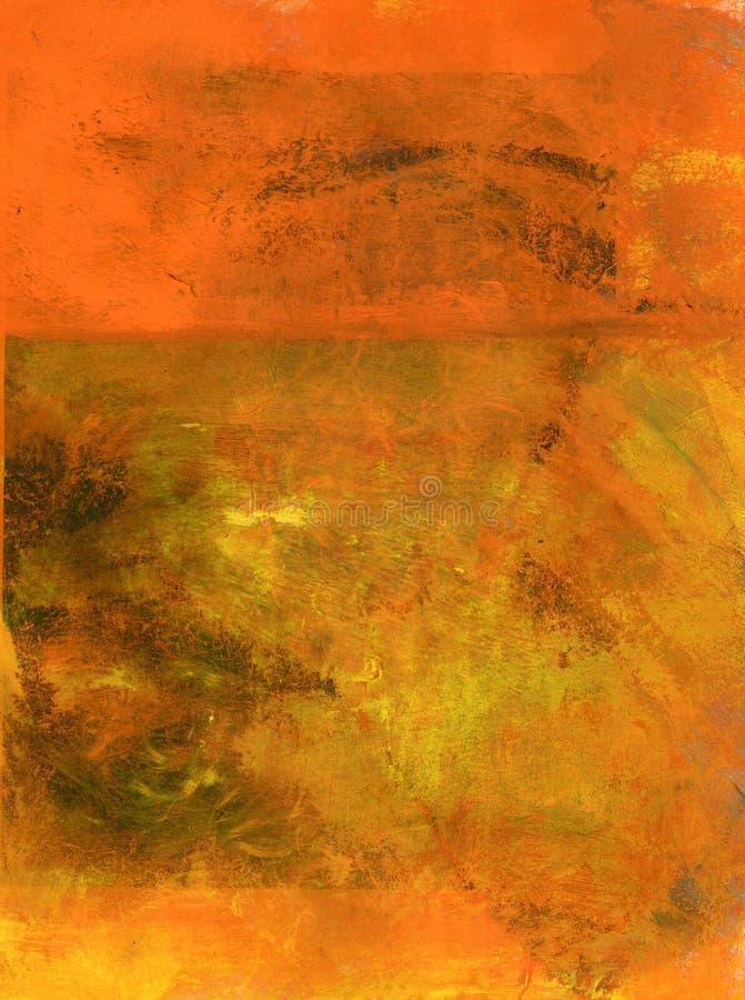 Orange abstraite illustration libre de droits Orange abstraite illustration libre de droits