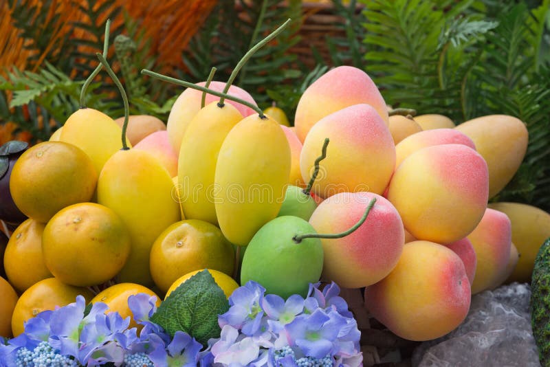 Artificial Mango Fruit Pot Decoration for Home Stock Image Image of fruit, home 126857019