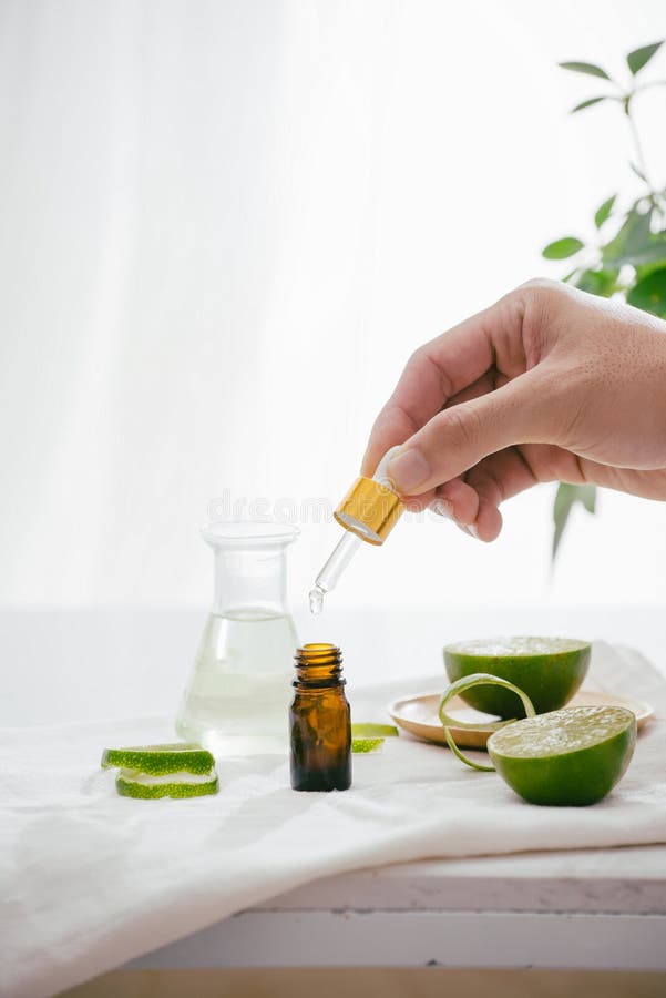 Orange Aroma Oil for Aromatherapy Stock Image Image of isolated