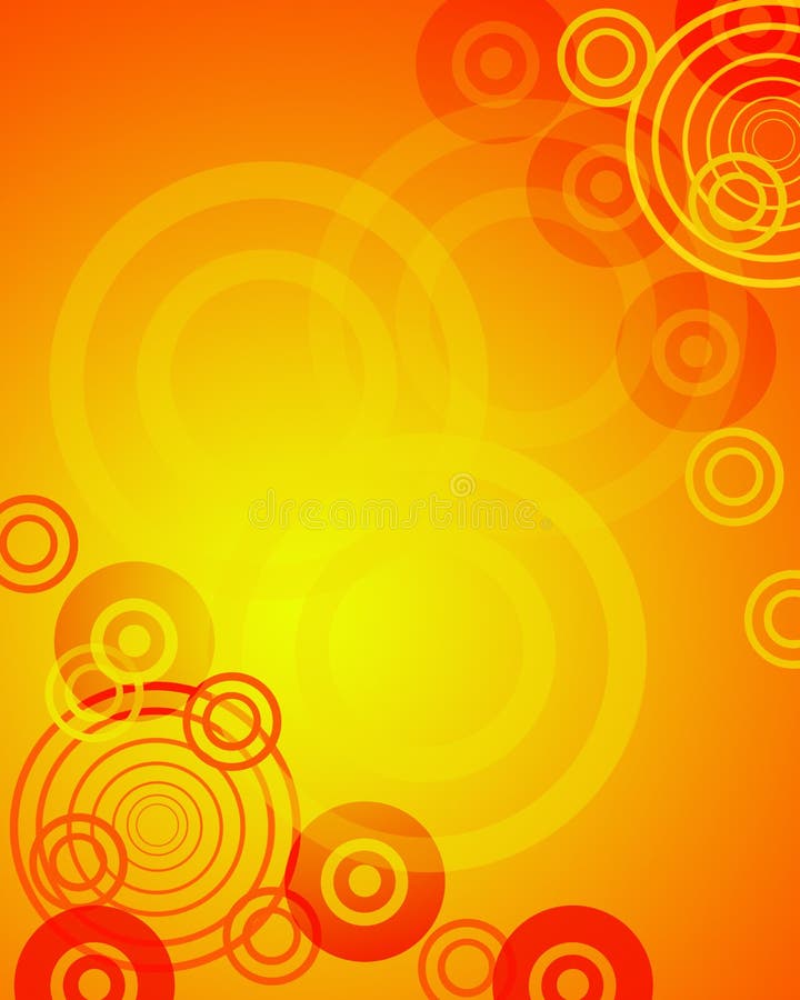 Orange background