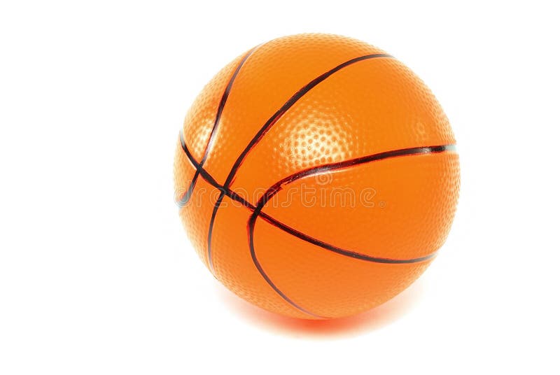 Orange basketball stock photo. Image of details, isolated 6250484