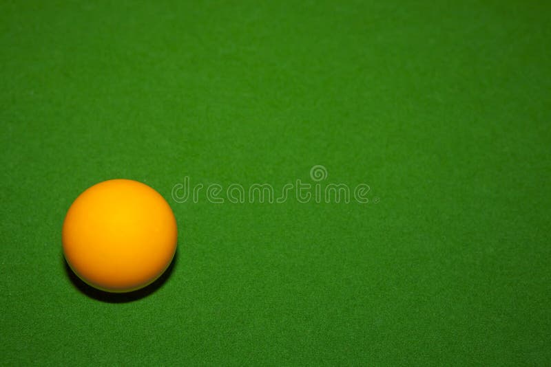 Orange billiard ball stock photo. Image of billard, pool 27338998