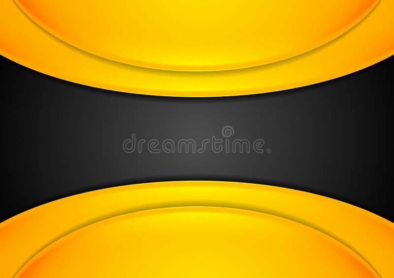 Orange and black abstract corporate background stock illustration Orange and black abstract corporate background stock illustration
