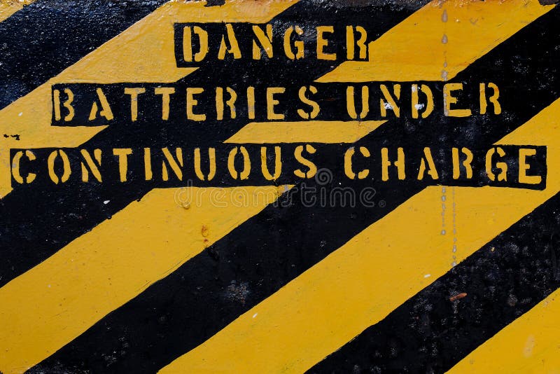 Orange and Black Danger Sign Stock Image Image of exterior, macro