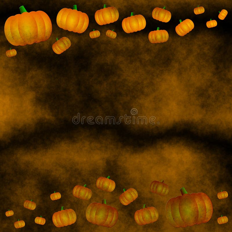 Orange and black pumpkins Tile