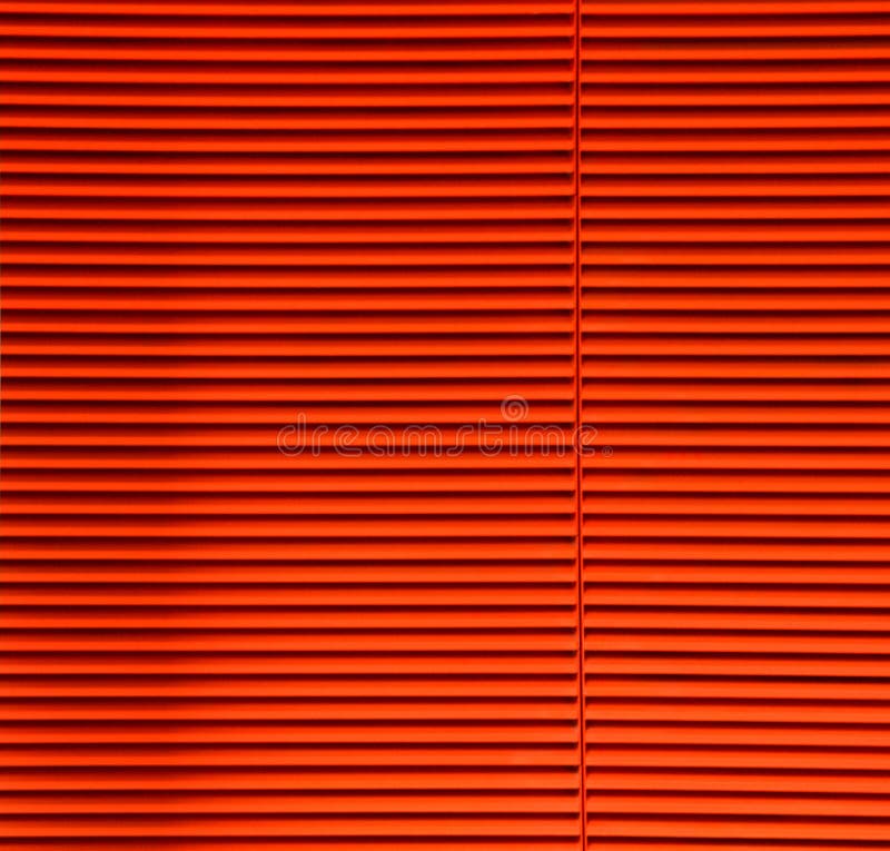 Orange blinds