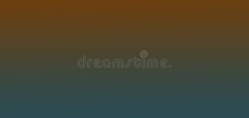 Orange - blue horizontal gradient background royalty free illustration