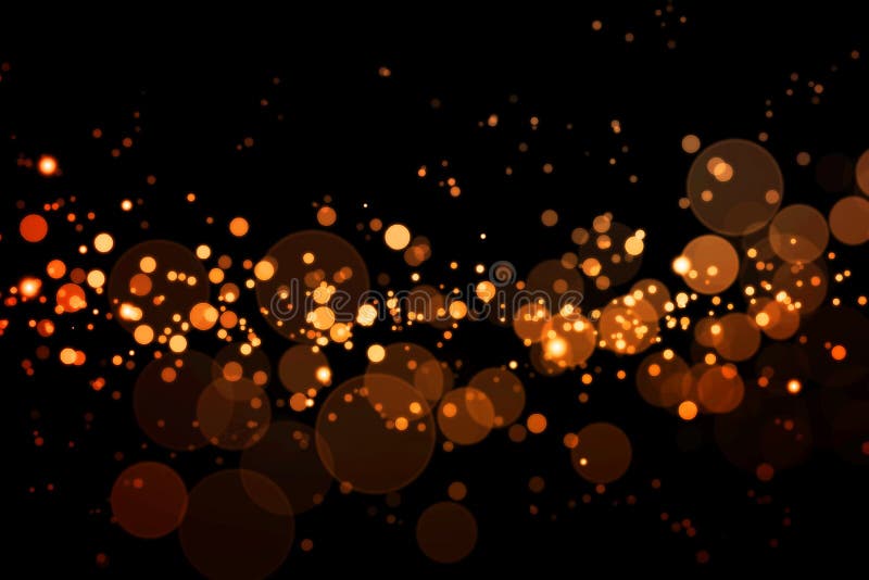 Orange Blur Effect Black  Black Unfocused Blur Light  Dots Black Stock Photo - Image of color, effect: 178832936