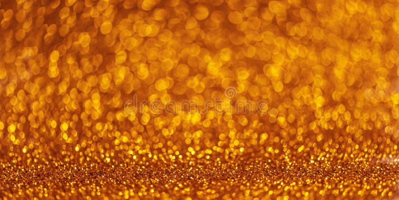 Orange bokeh abstract background. Thanksgiving and halloween classy layout design