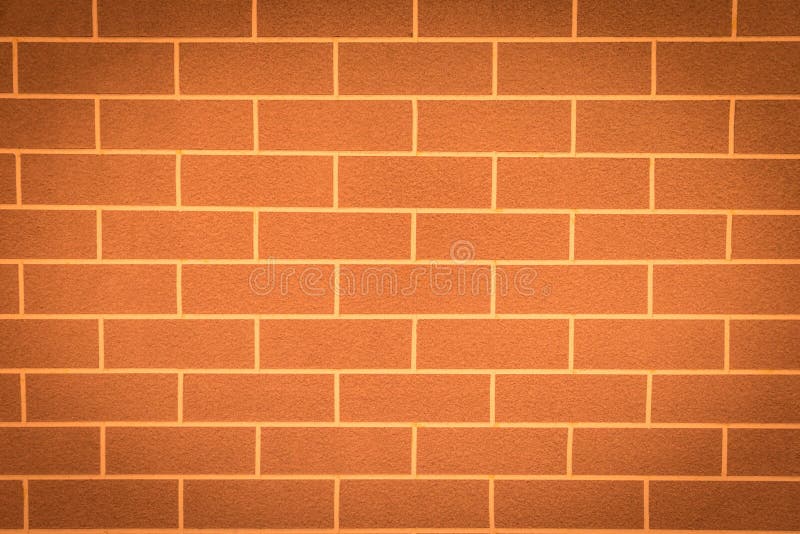 Orange Brick background. stock photo. Image of solid 75310136