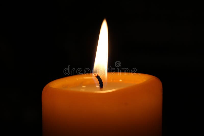 Orange Bright Aromatic Candle Stock Photo Image of great, wallpapers