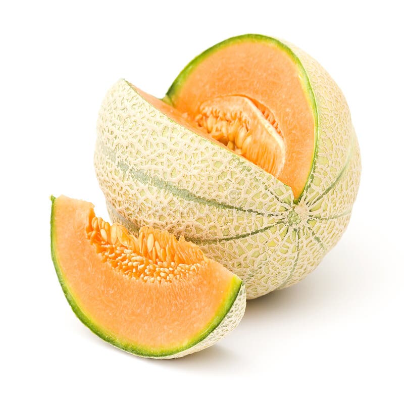 Orange cantaloupe melon stock image. Image of orange, diet 4740103