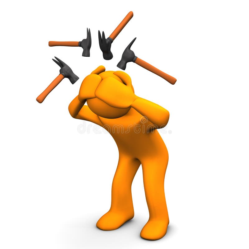 orange-cartoon-character-have-headaches-white-background-30140346.jpg