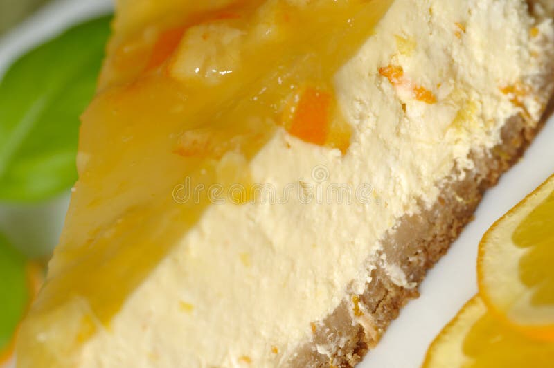 Orange Cheese Cake