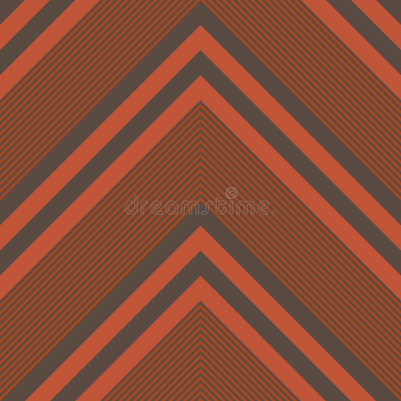 Orange Chevron Pattern. Neutral Seamless Herringbone Wallpaper B Stock Vector Illustration of
