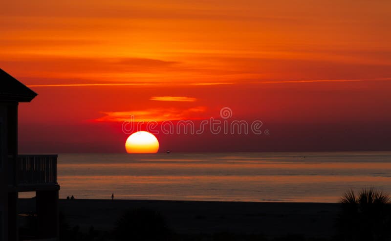 Orange Coastal Sunrise