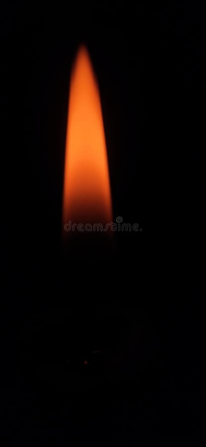 Candle, Flame, Orange, Wax Picture. Image 134764692