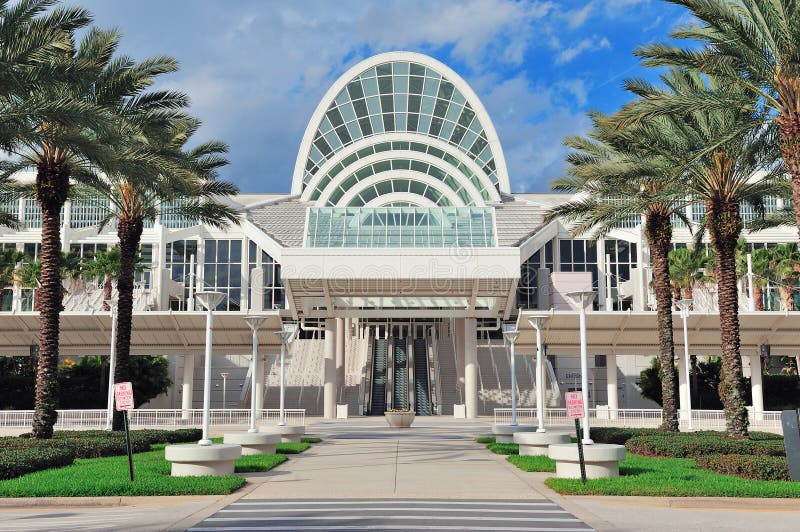 Orange County Convention Center royalty free stock image