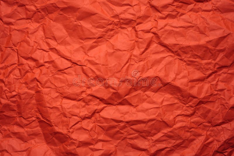 Orange Crumpled paper royalty free stock images