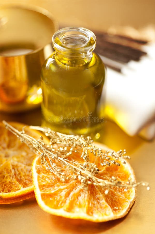 Citrus Aromatherapy stock image. Image of isolated, oils 15846581