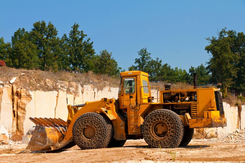 Orange excavator stock image. Image of bulldozer, work 21258773