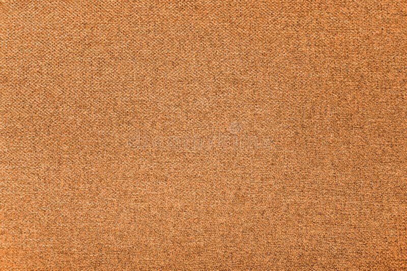 Orange Fabric Texture Closeup of a Sofa Stock Image Image of close