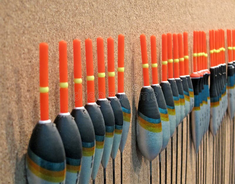 Orange fishing float heap, stock image. Image of modern 18672221