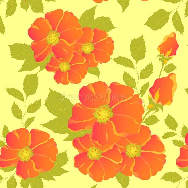 Pastel Flower on White Background. Stock Vector Illustration of color