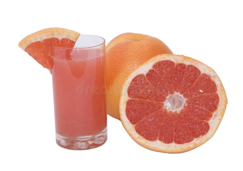 Orange freshness grapefruit with juice