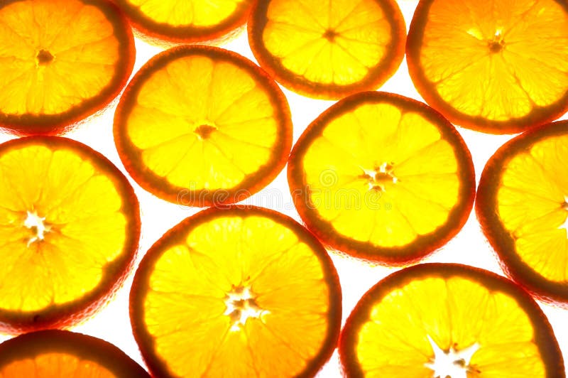 Orange fruit background