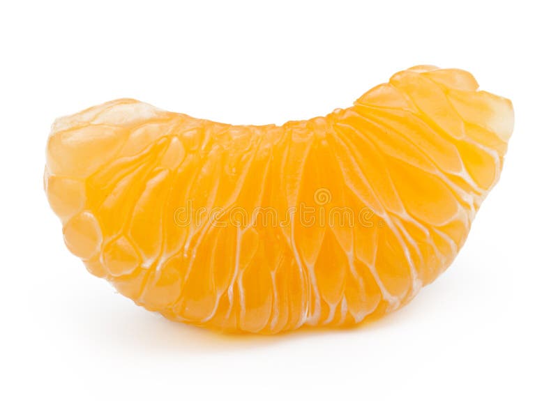 Orange fruit, mandarin, tangerine slice