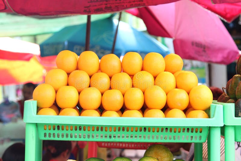 Orange fruit stock image. Image of citrus, vegetarian 63733143