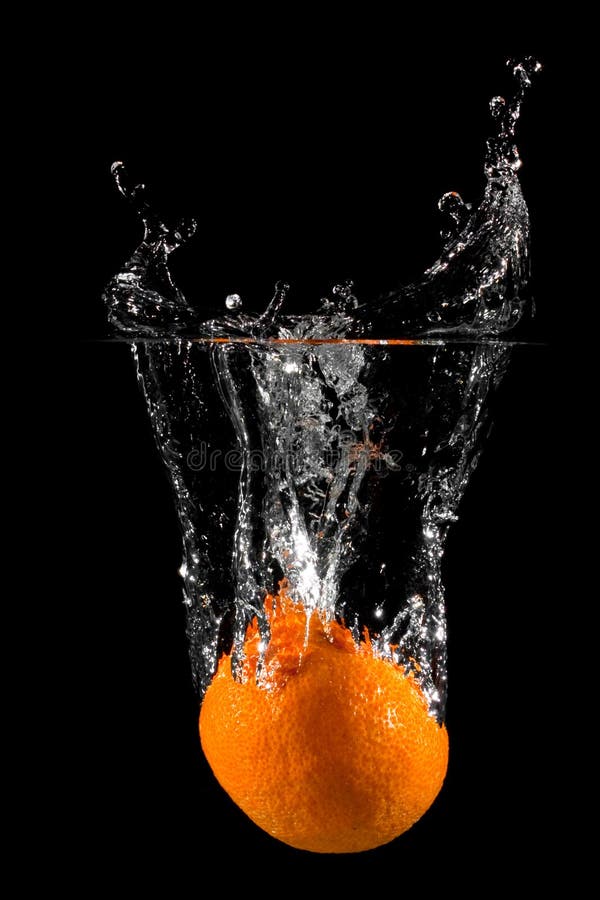 Orange Fruit Splash