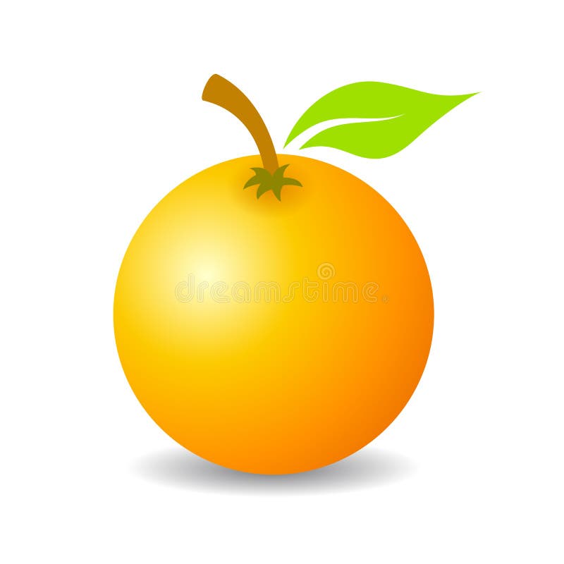Orange round speech bubble stock vector. Illustration of icon - 26846075