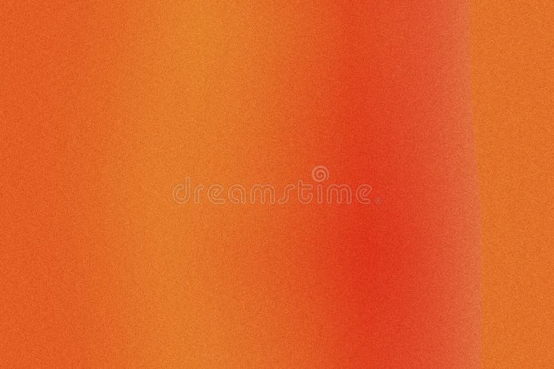 Orange gradient background. Abstract background in shades of orange with noise texture. stock photography