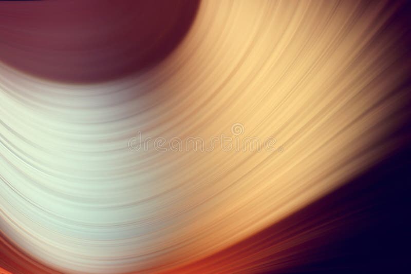 Orange gradient with lines in motion royalty free stock images